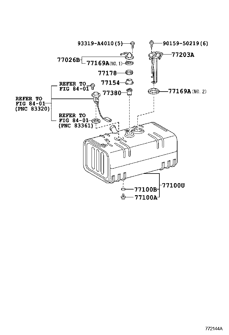  DYNA TOYOACE |  FUEL TANK TUBE
