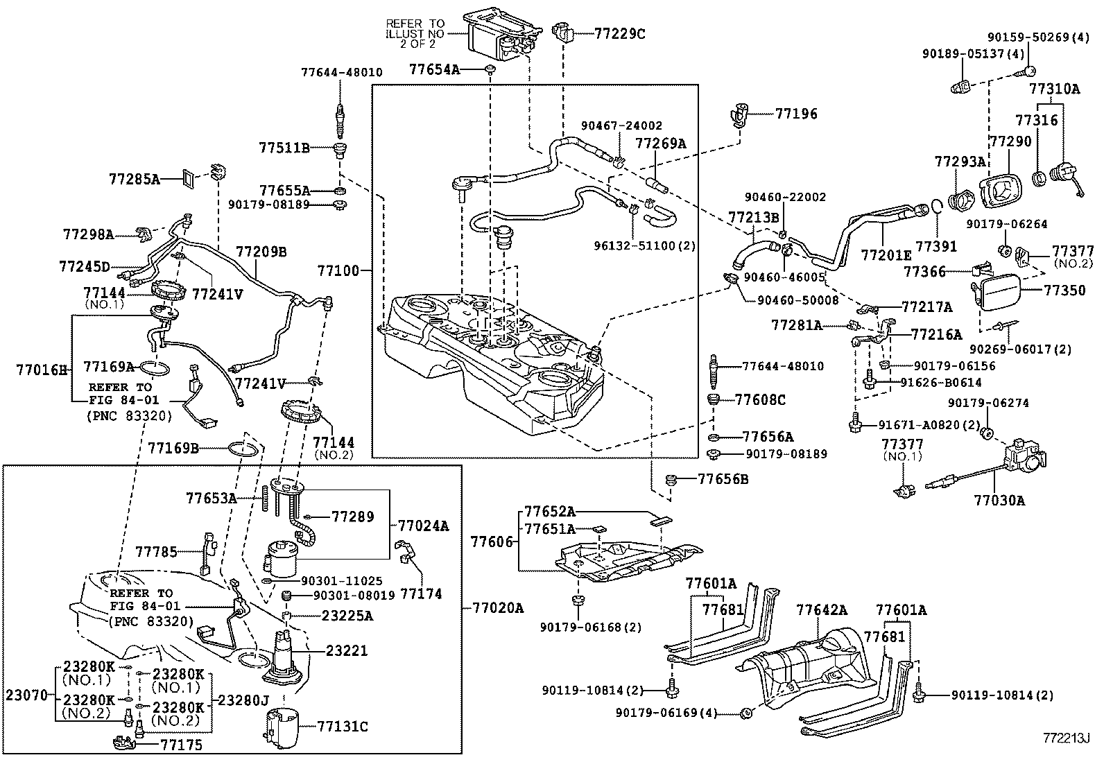  GS460 430 350 |  FUEL TANK TUBE