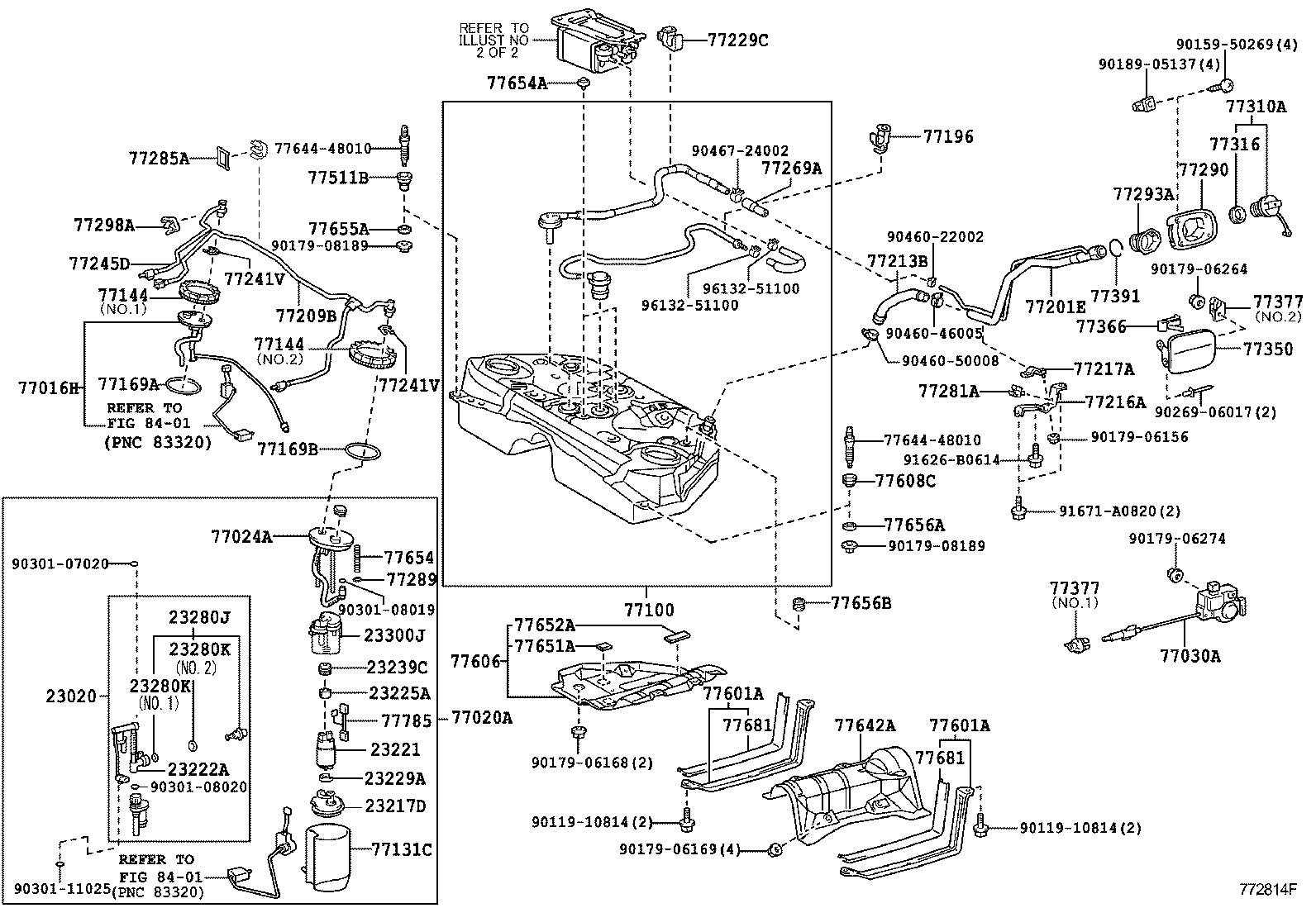  GS460 430 350 |  FUEL TANK TUBE