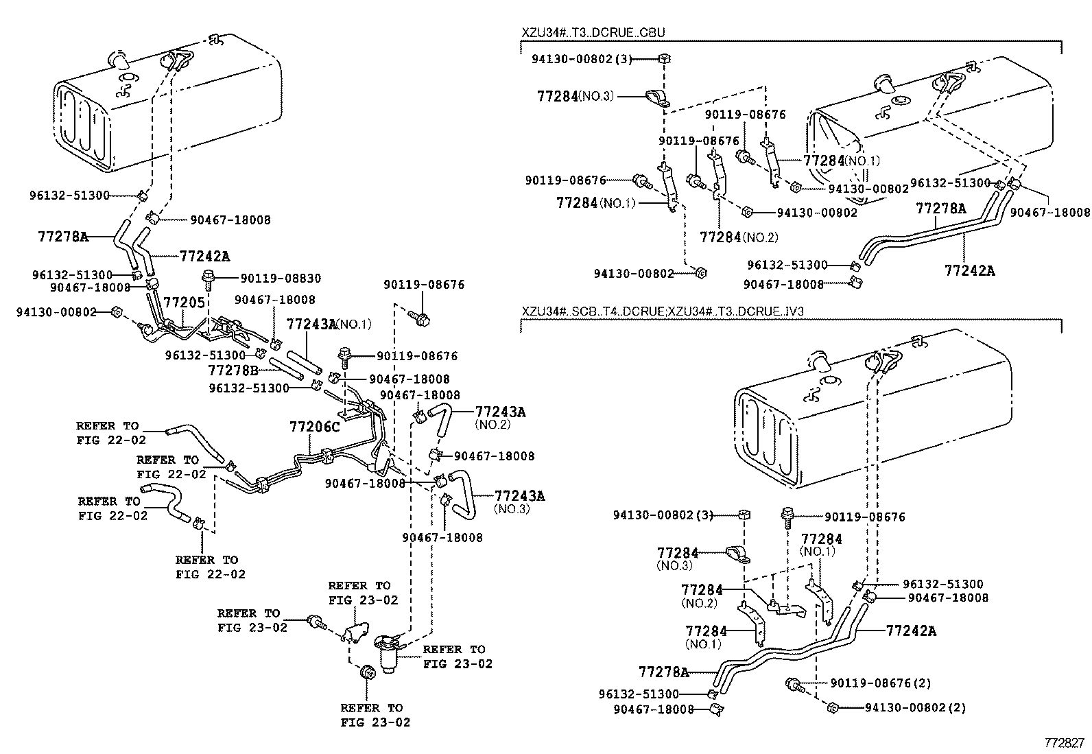  DYNA TOYOACE |  FUEL TANK TUBE
