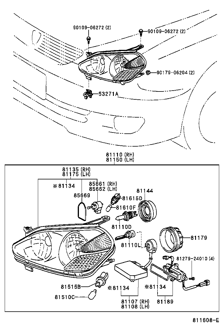  MARK 2 MARK 2 BLIT |  HEADLAMP