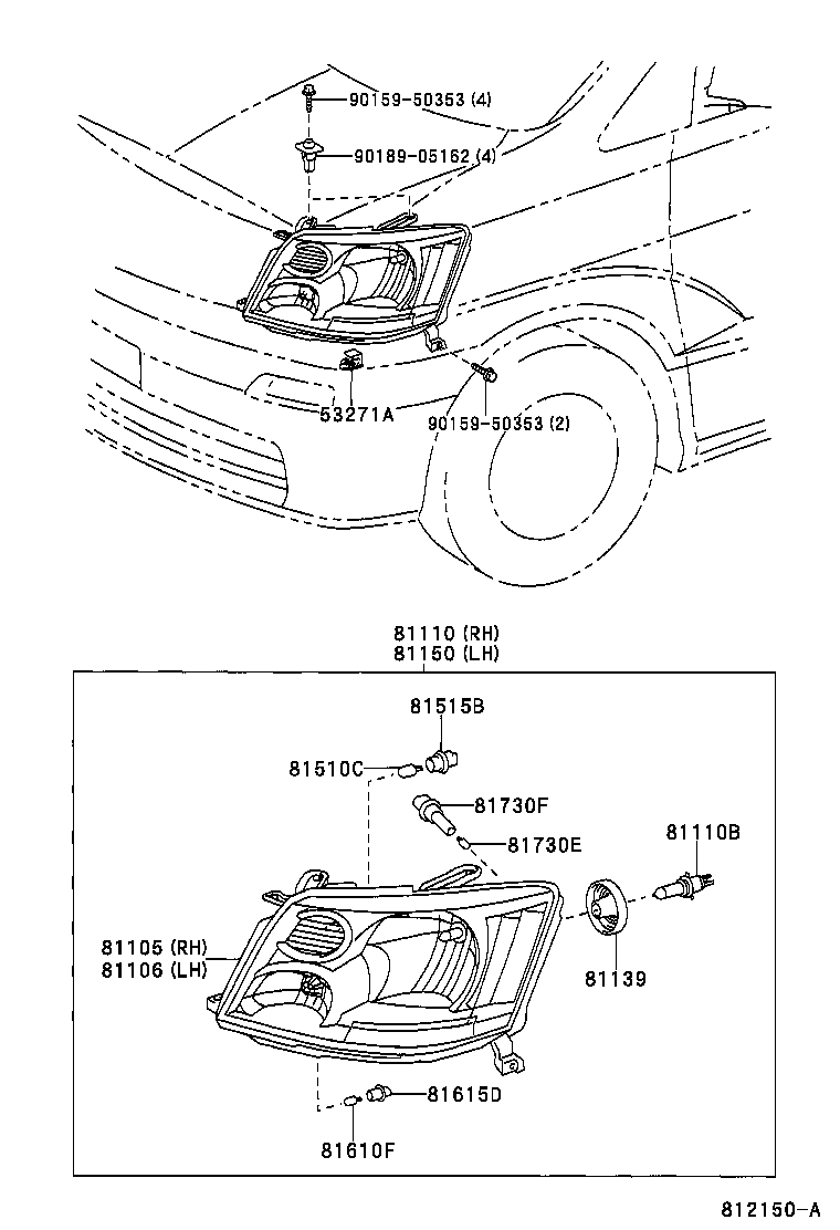  ALPHARD G V |  HEADLAMP