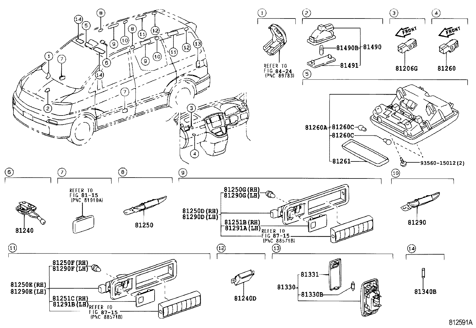  ALPHARD HV |  INTERIOR LAMP