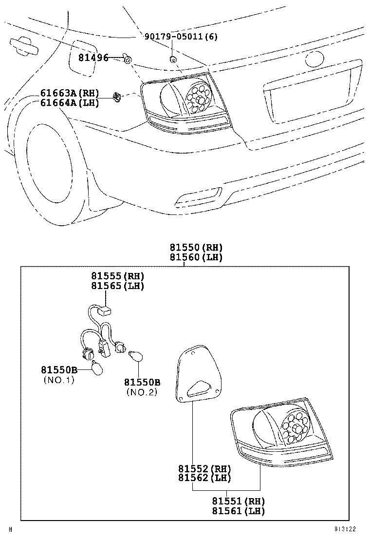  PREMIO ALLION |  REAR COMBINATION LAMP