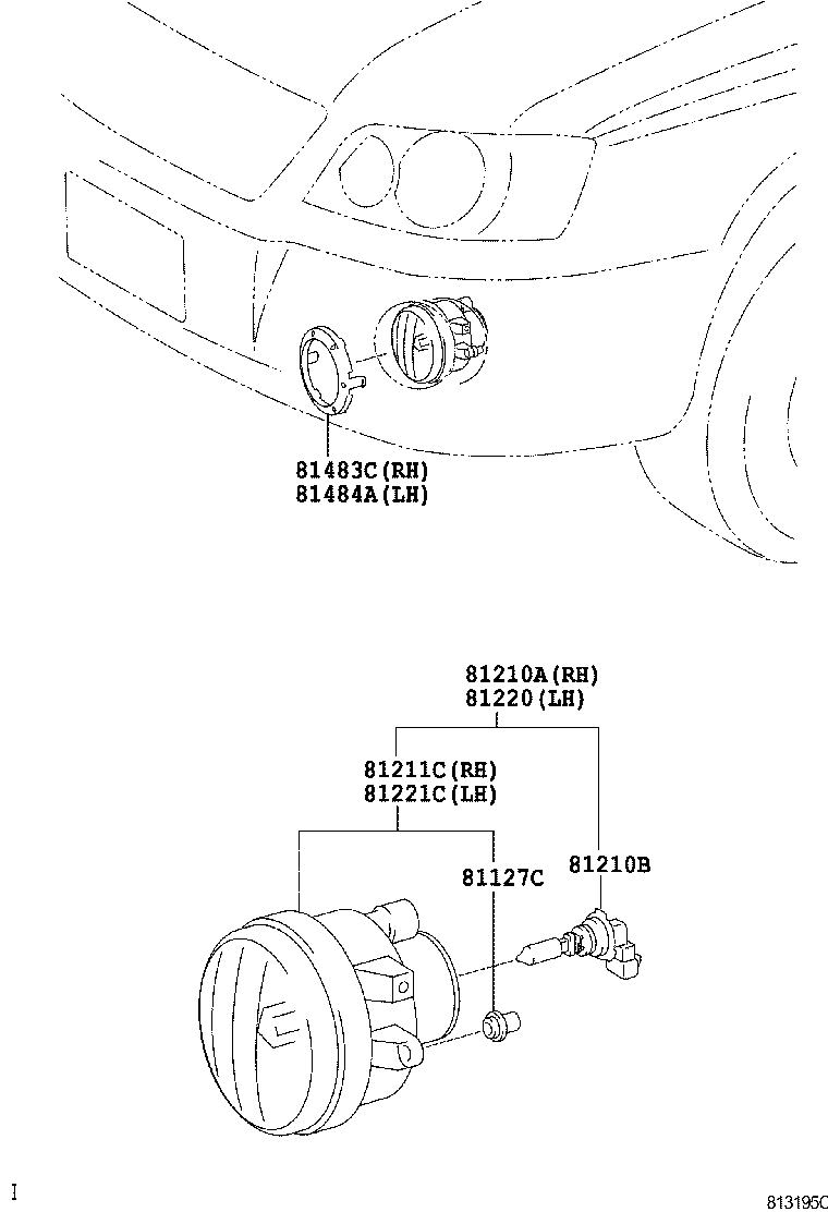  KLUGER HV |  FOG LAMP