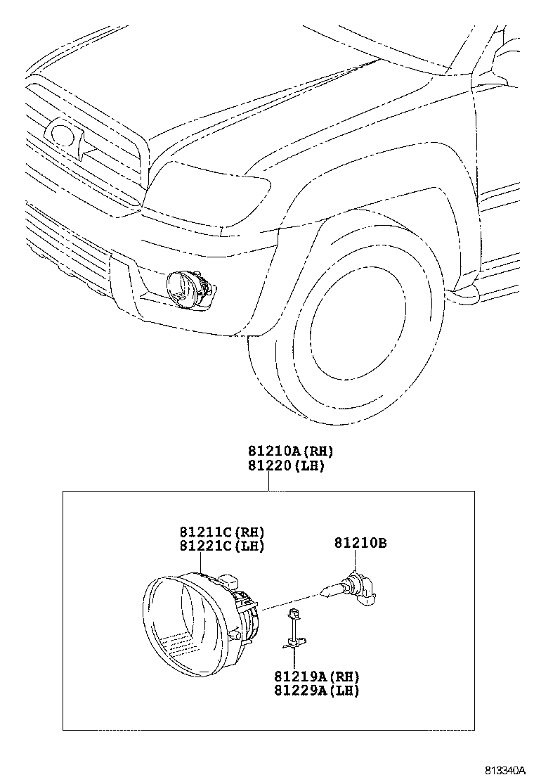  HILUX SURF |  FOG LAMP