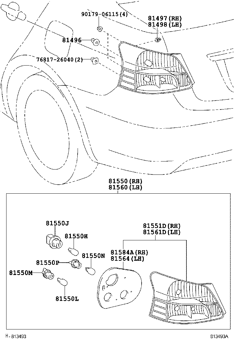  BELTA |  REAR COMBINATION LAMP