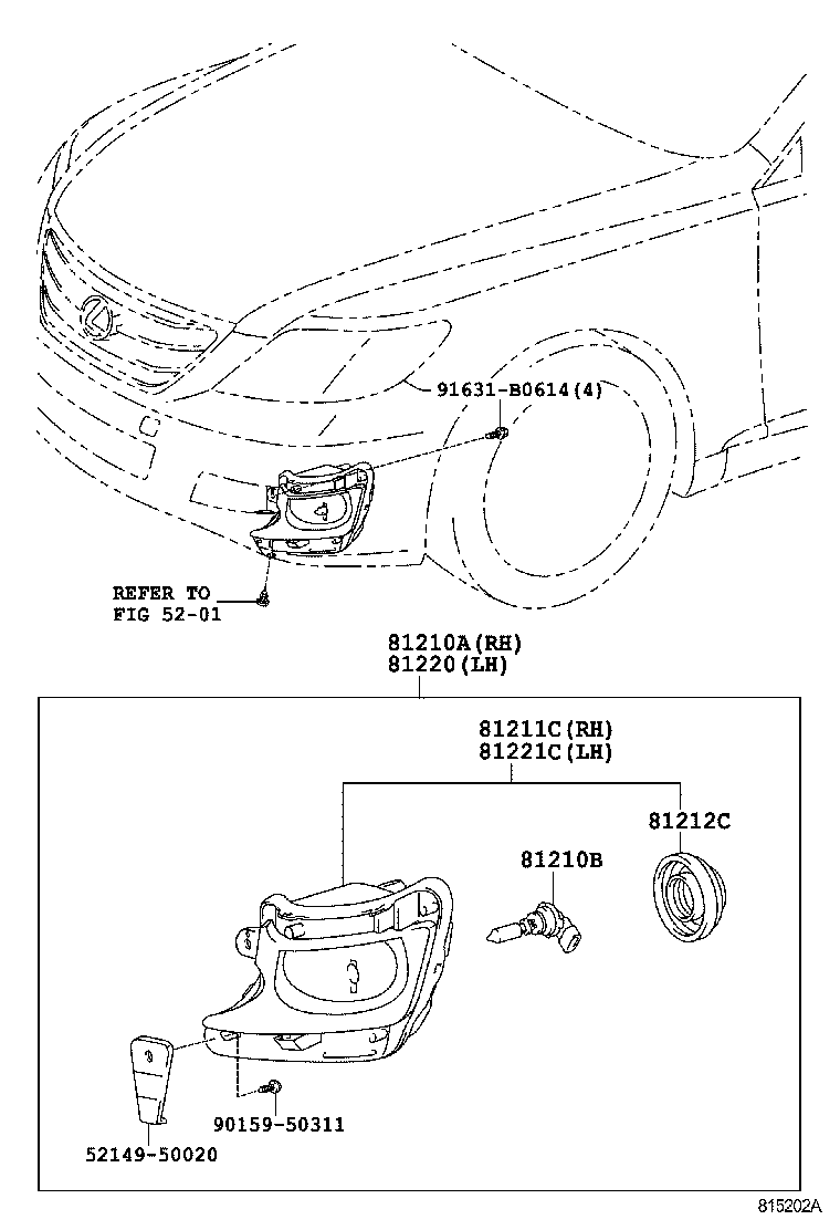  LS600H 600HL |  FOG LAMP