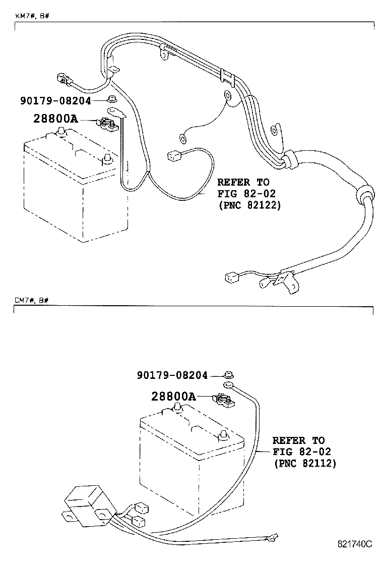  LITE TOWNACE |  BATTERY BATTERY CABLE