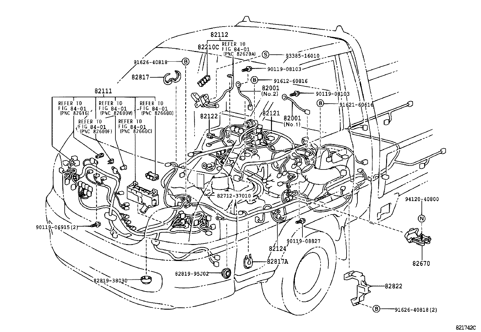  LITE TOWNACE |  WIRING CLAMP
