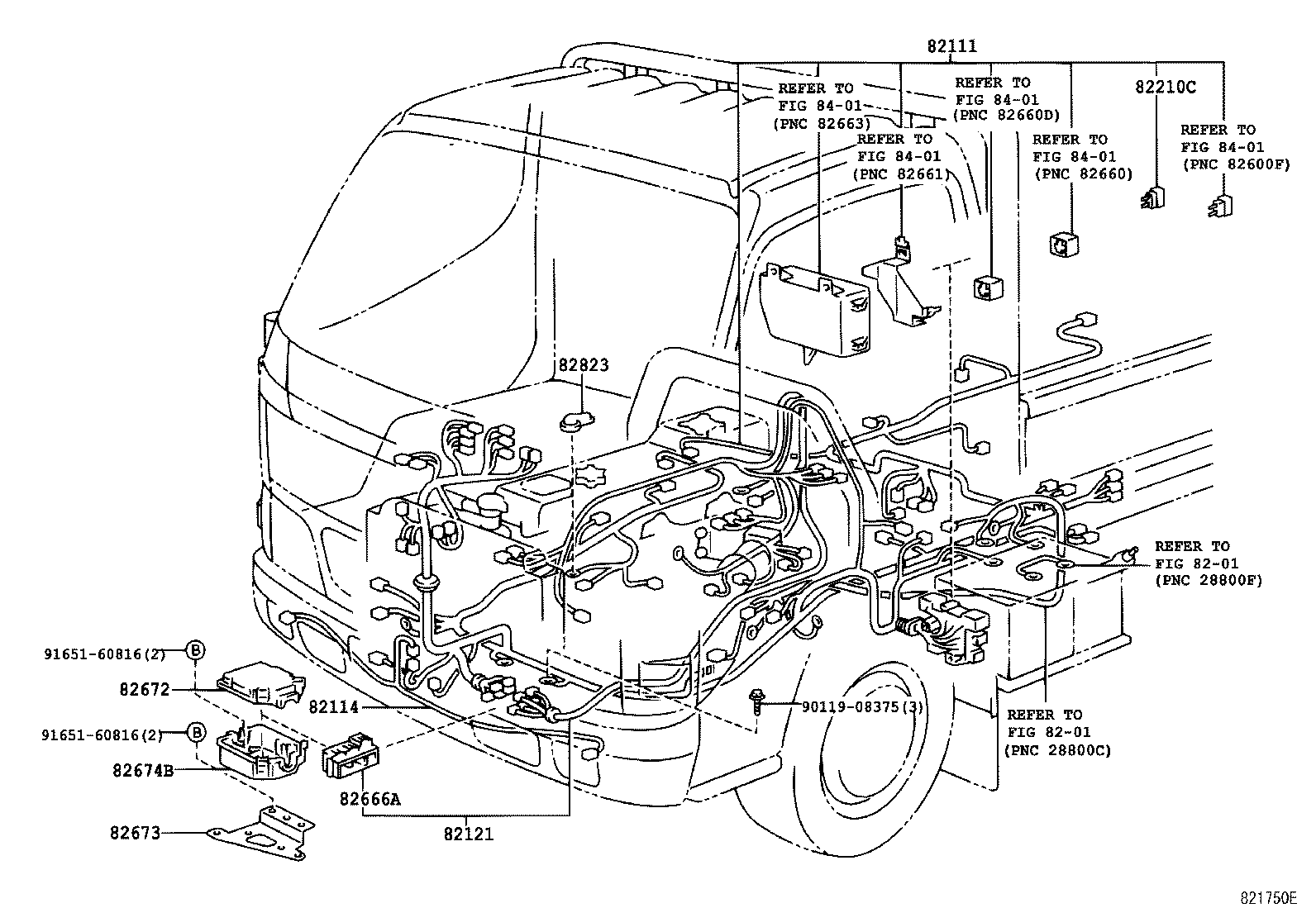  DYNA TOYOACE |  WIRING CLAMP