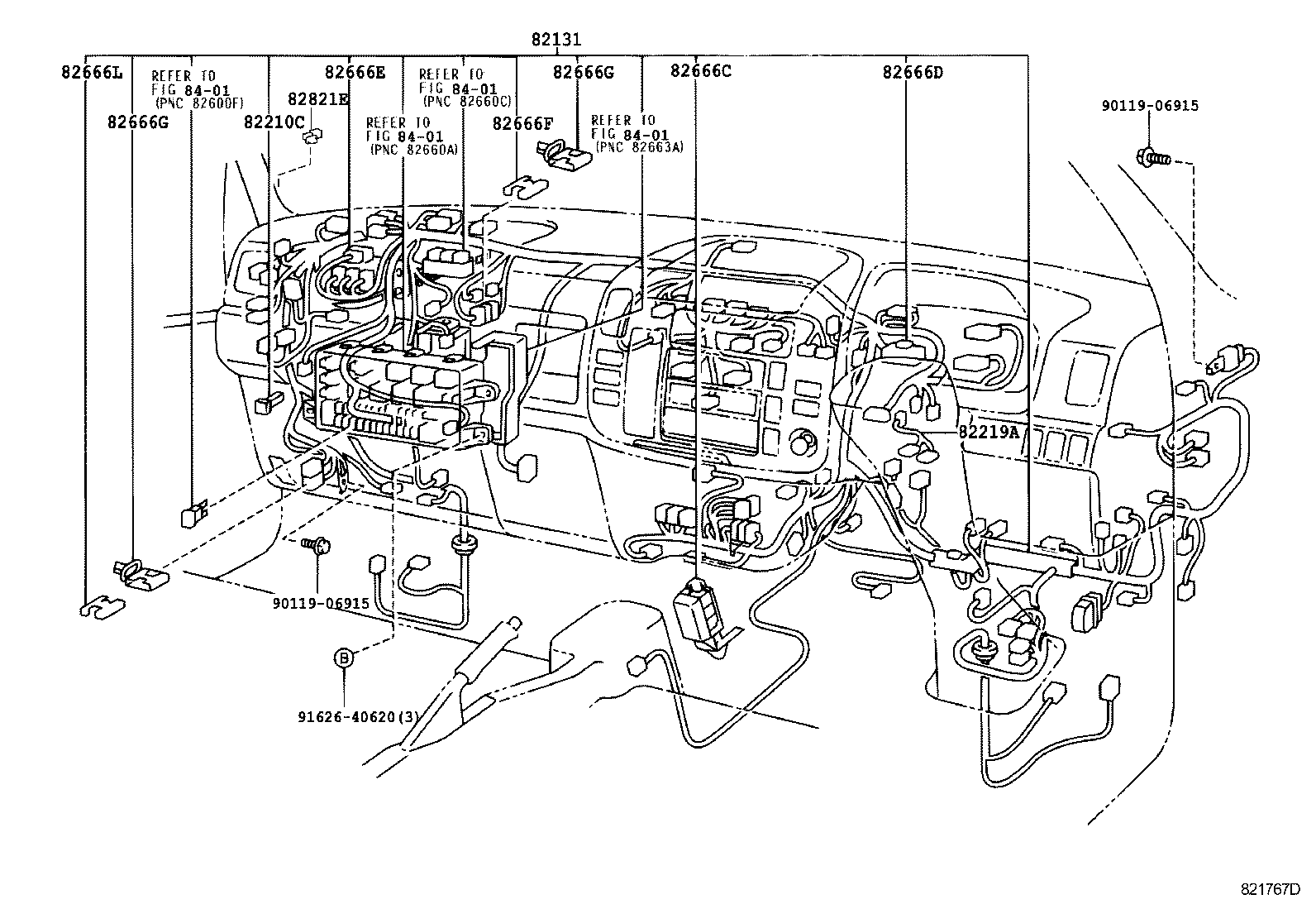  DYNA TOYOACE |  WIRING CLAMP