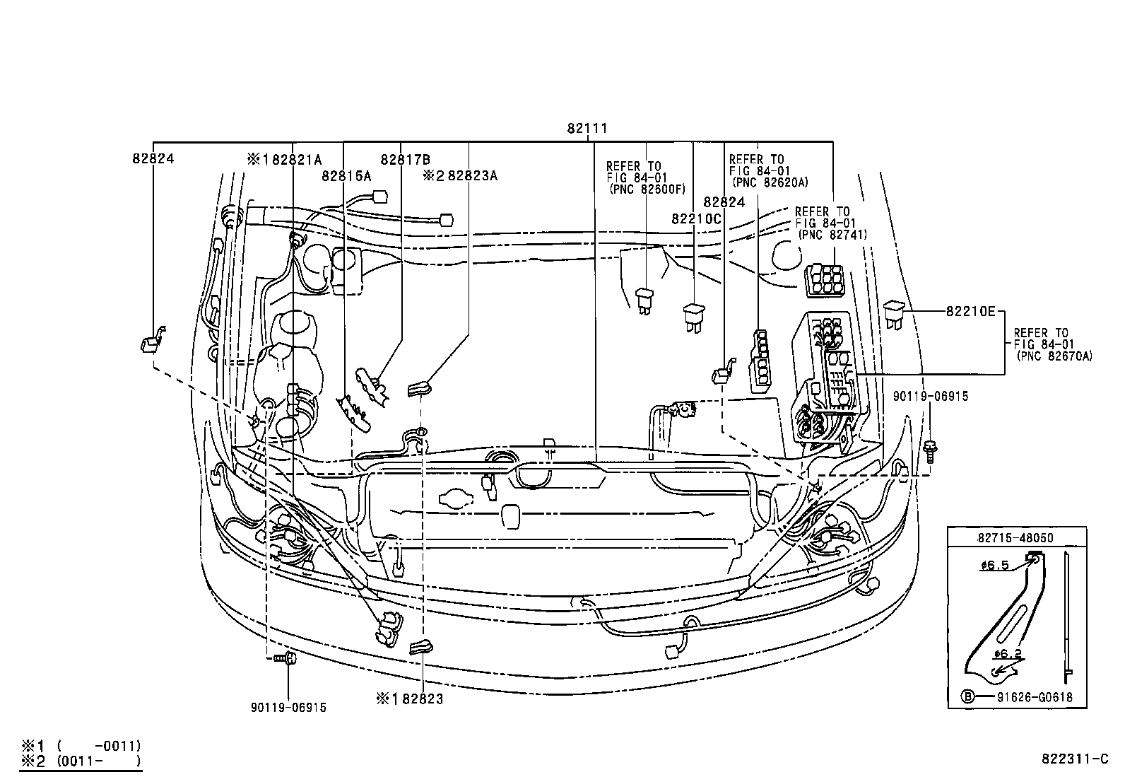  HARRIER |  WIRING CLAMP