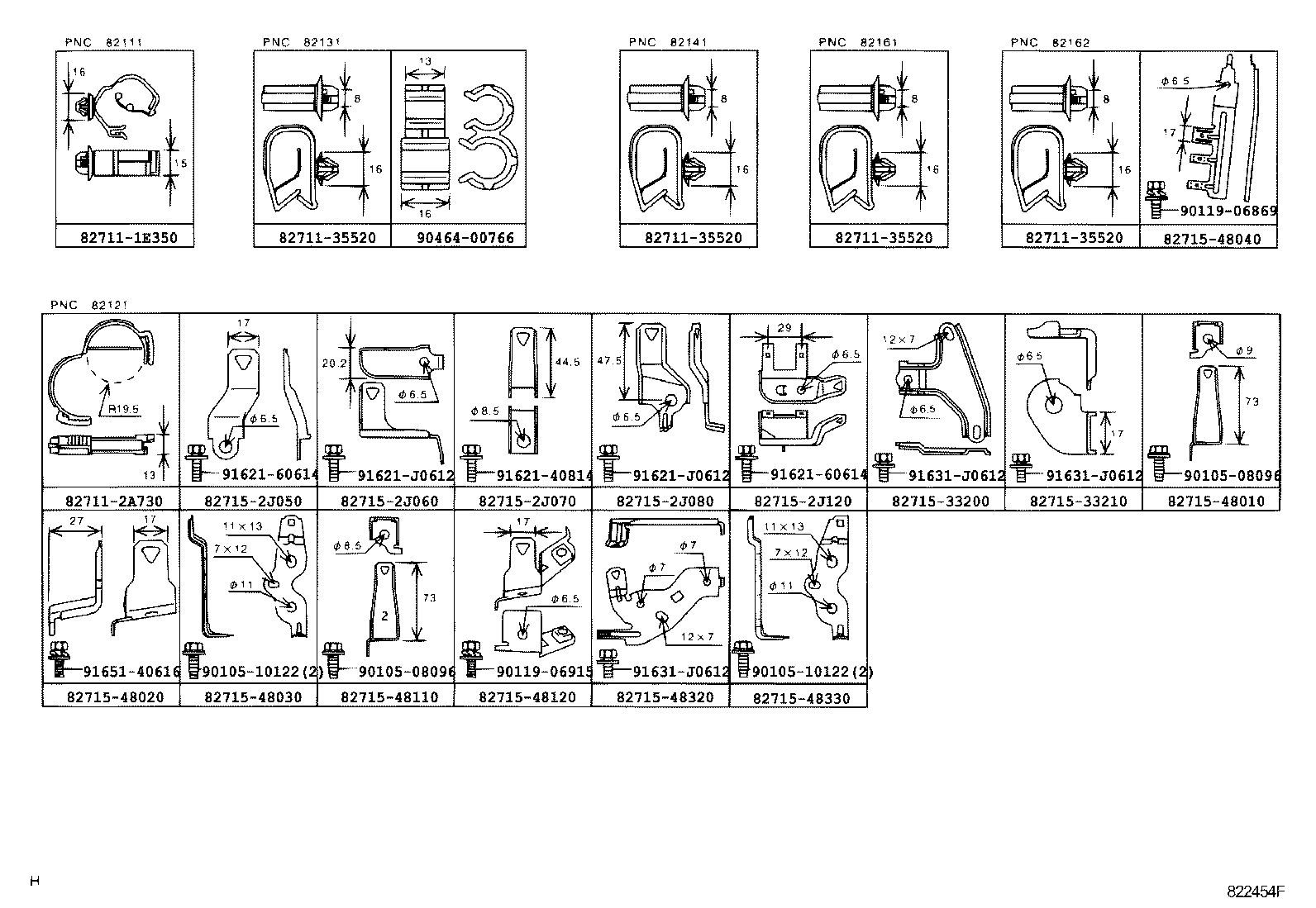  KLUGER L V |  WIRING CLAMP