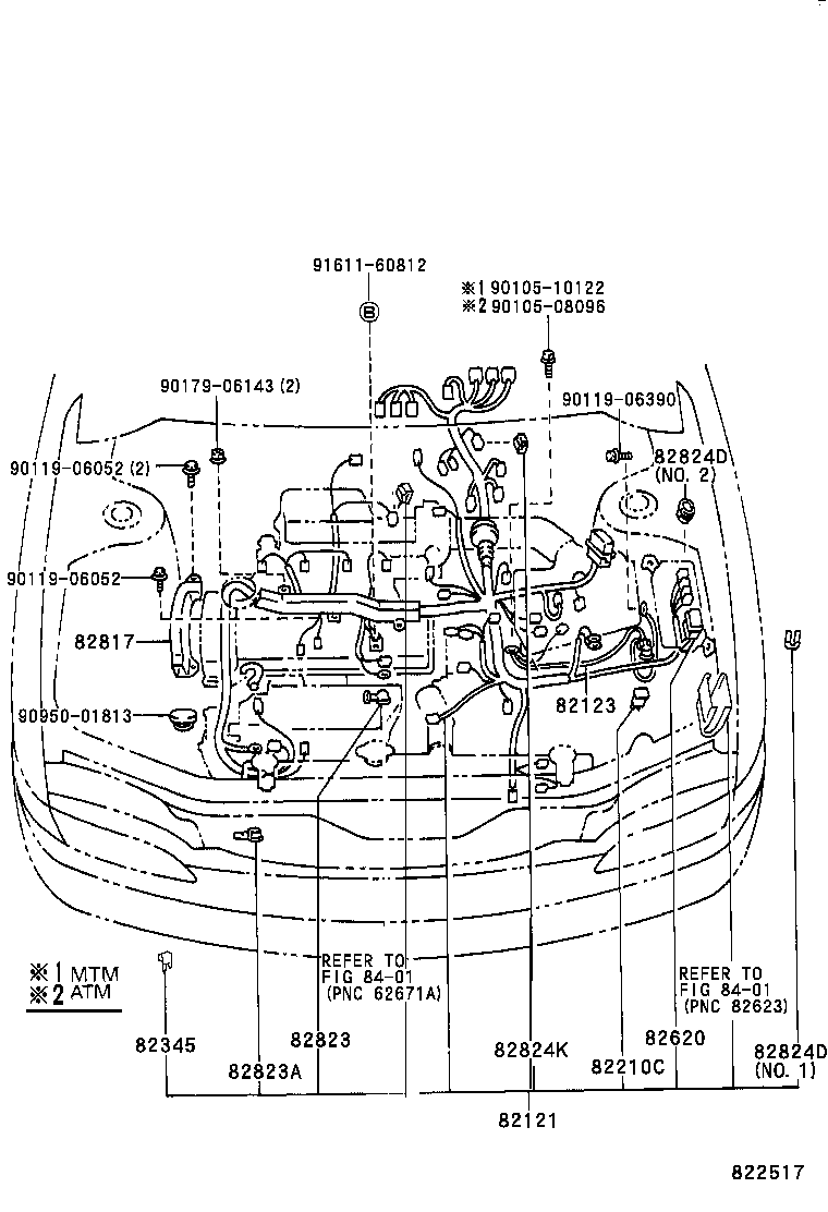  LEVIN TRUENO |  WIRING CLAMP