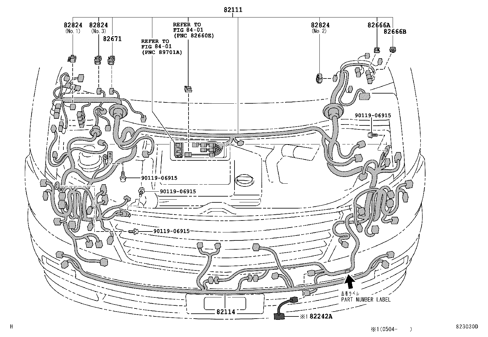  ALPHARD G V |  WIRING CLAMP
