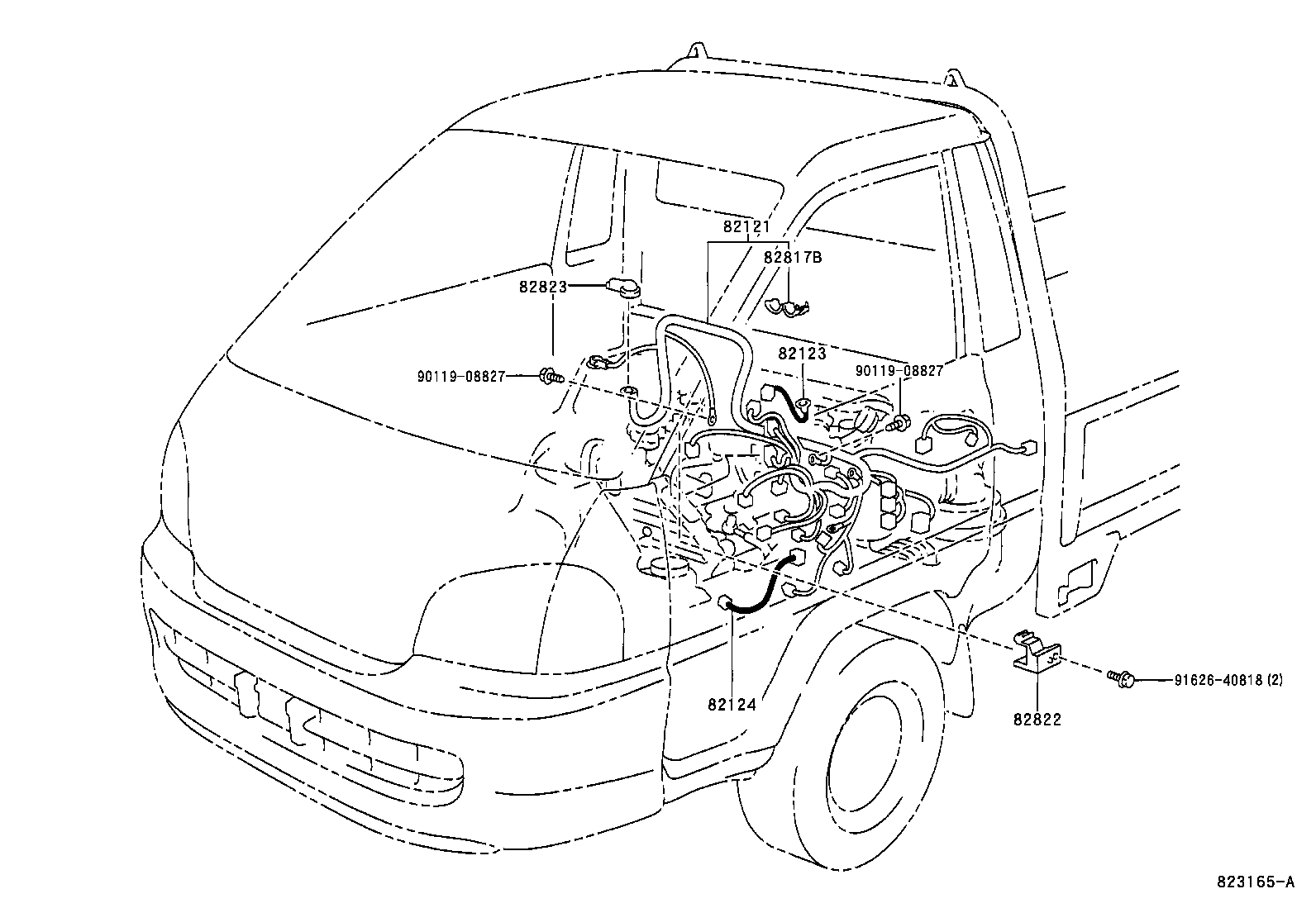  LITE TOWNACE |  WIRING CLAMP