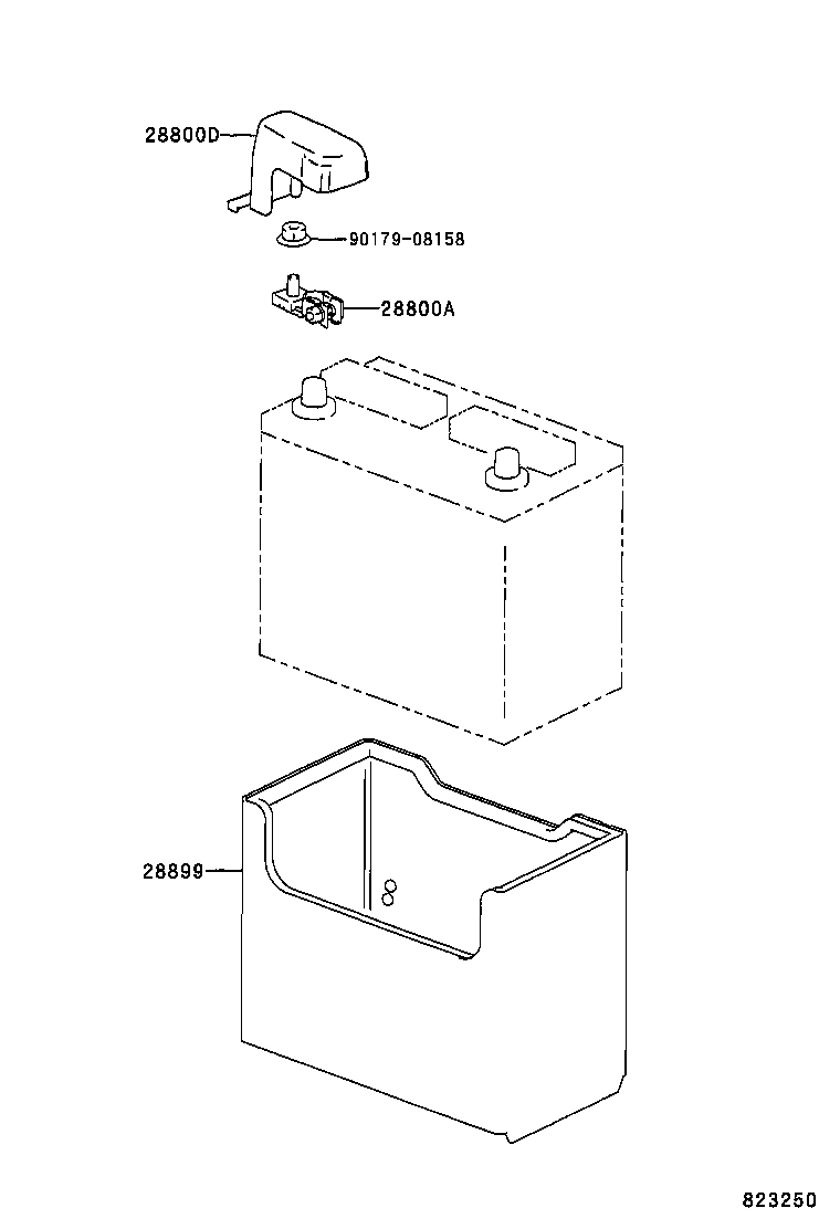  CALDINA |  BATTERY BATTERY CABLE