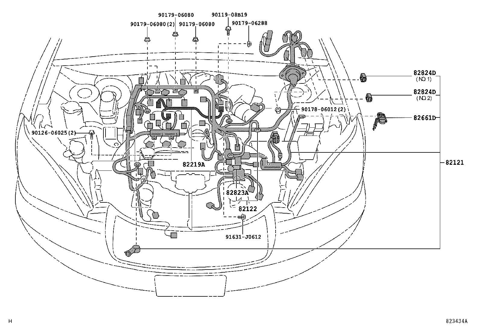  HARRIER |  WIRING CLAMP