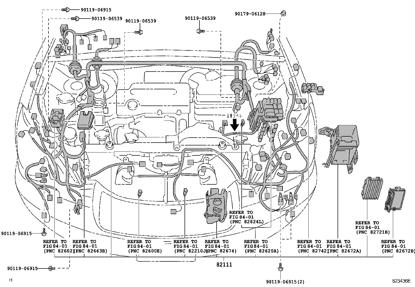  HARRIER |  WIRING CLAMP
