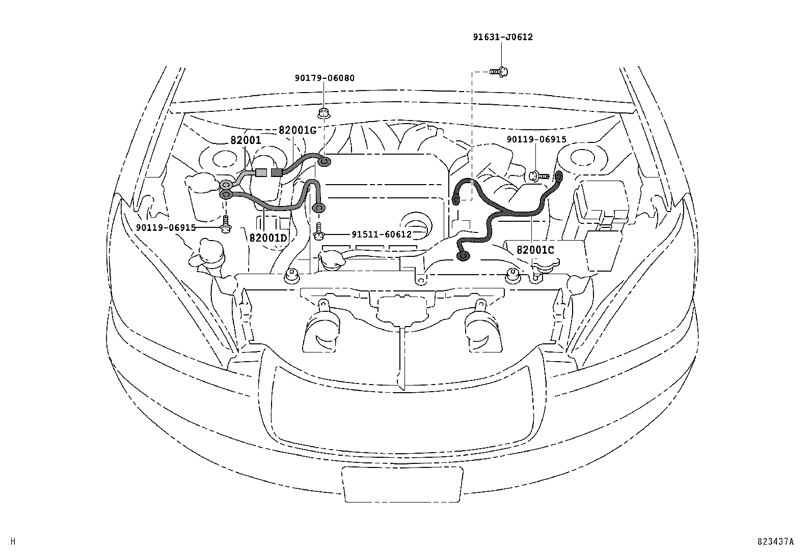  HARRIER |  WIRING CLAMP