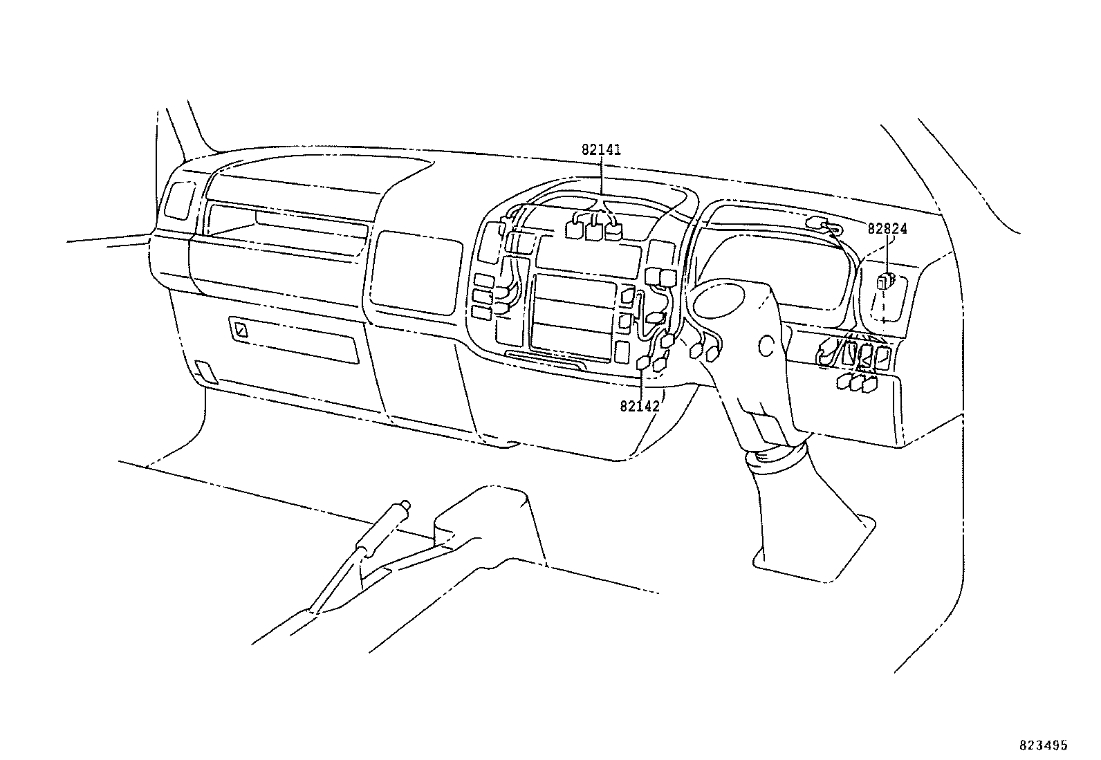  DYNA TOYOACE |  WIRING CLAMP