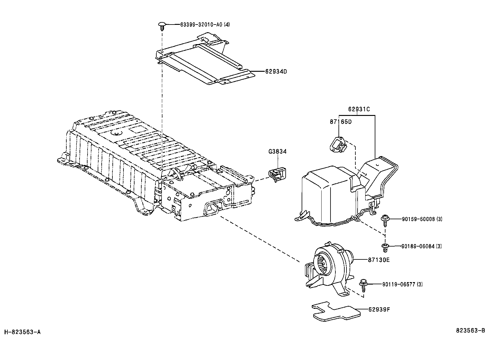 ALPHARD HV |  BATTERY BATTERY CABLE