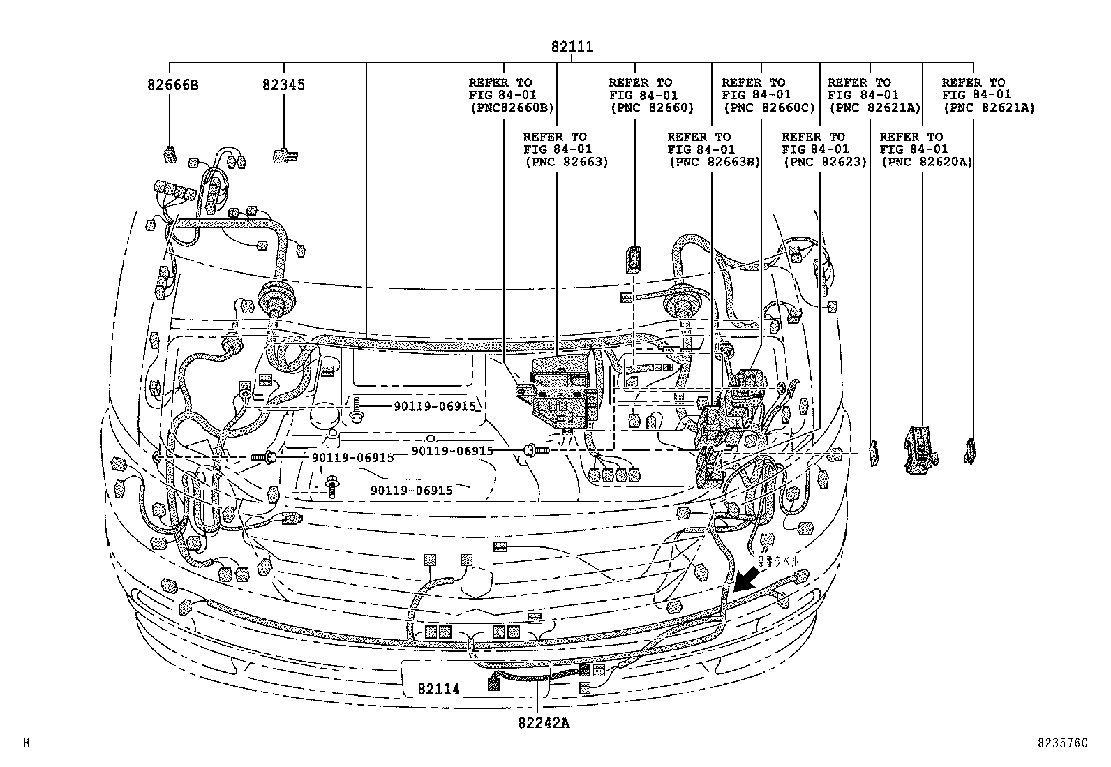  ALPHARD HV |  WIRING CLAMP