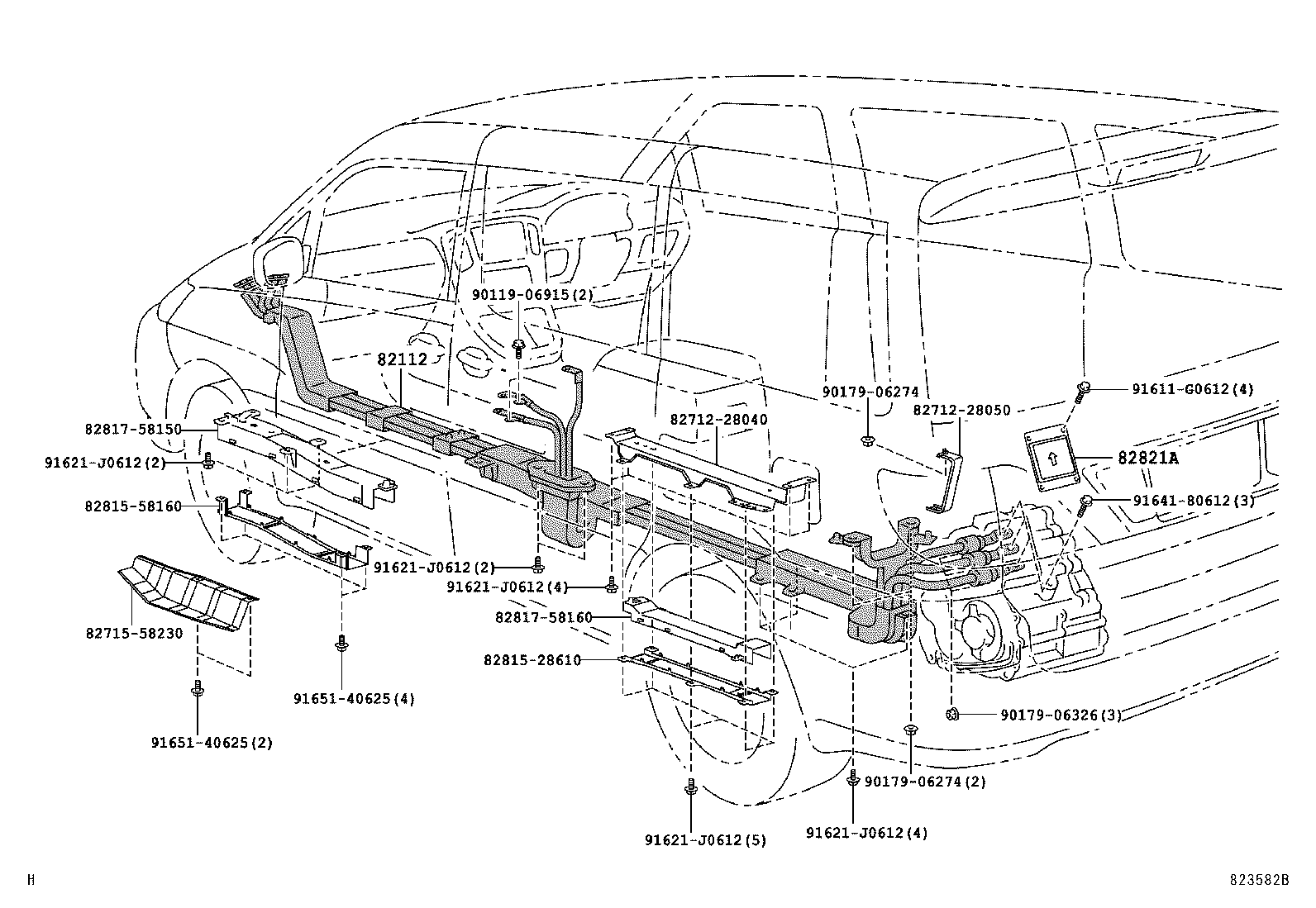  ALPHARD HV |  WIRING CLAMP