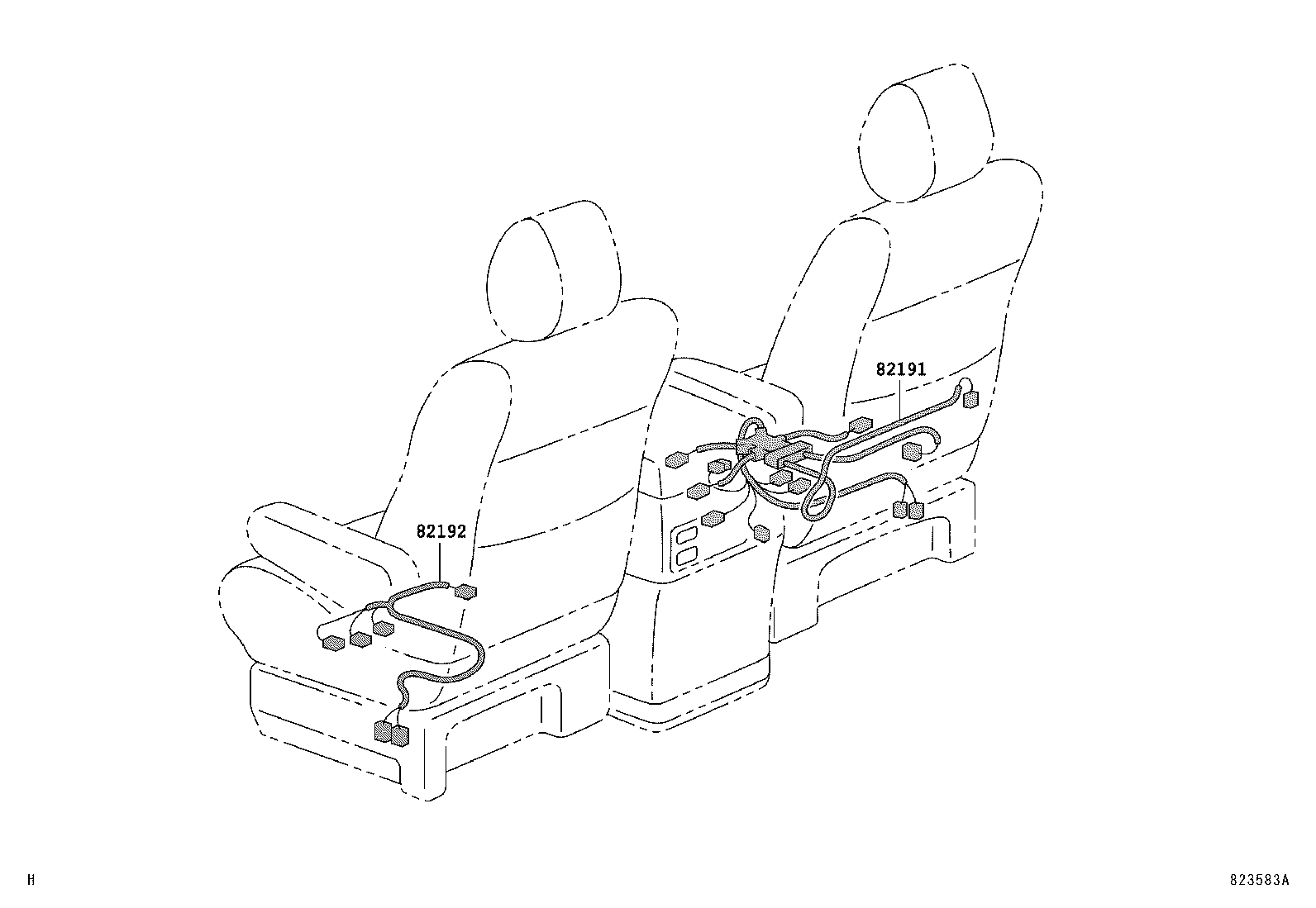  ALPHARD HV |  WIRING CLAMP