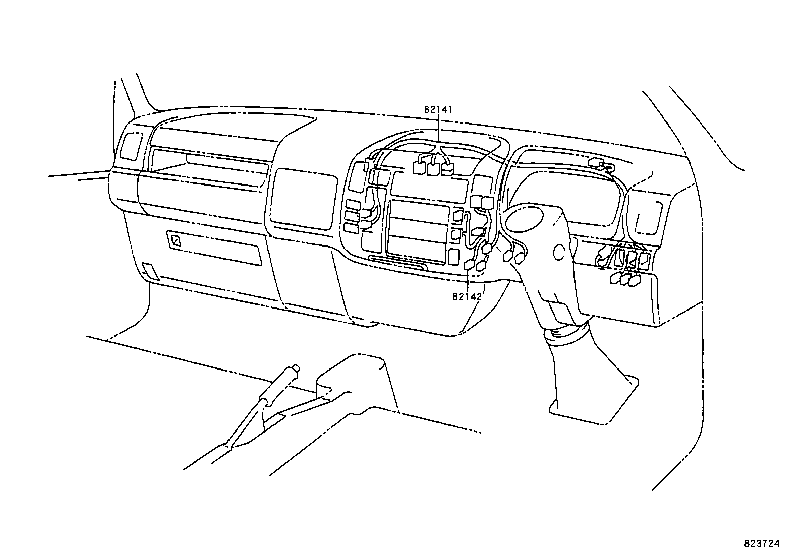  DYNA TOYOACE HV |  WIRING CLAMP