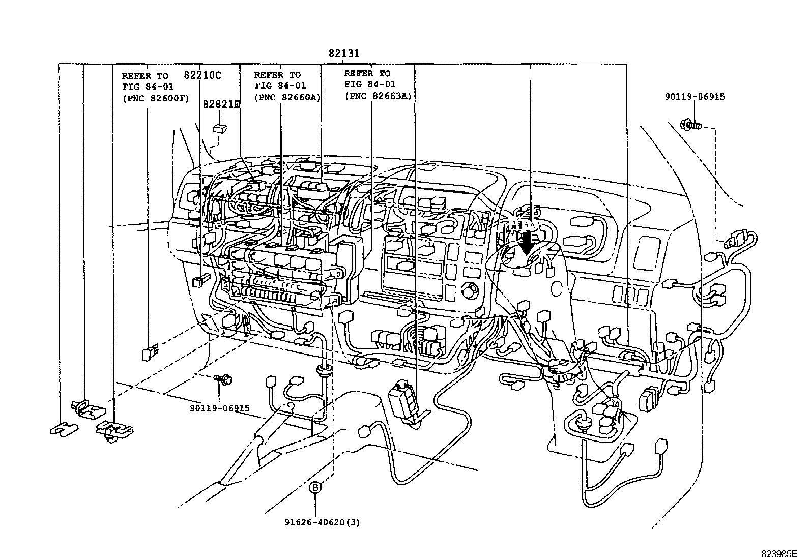  DYNA TOYOACE |  WIRING CLAMP