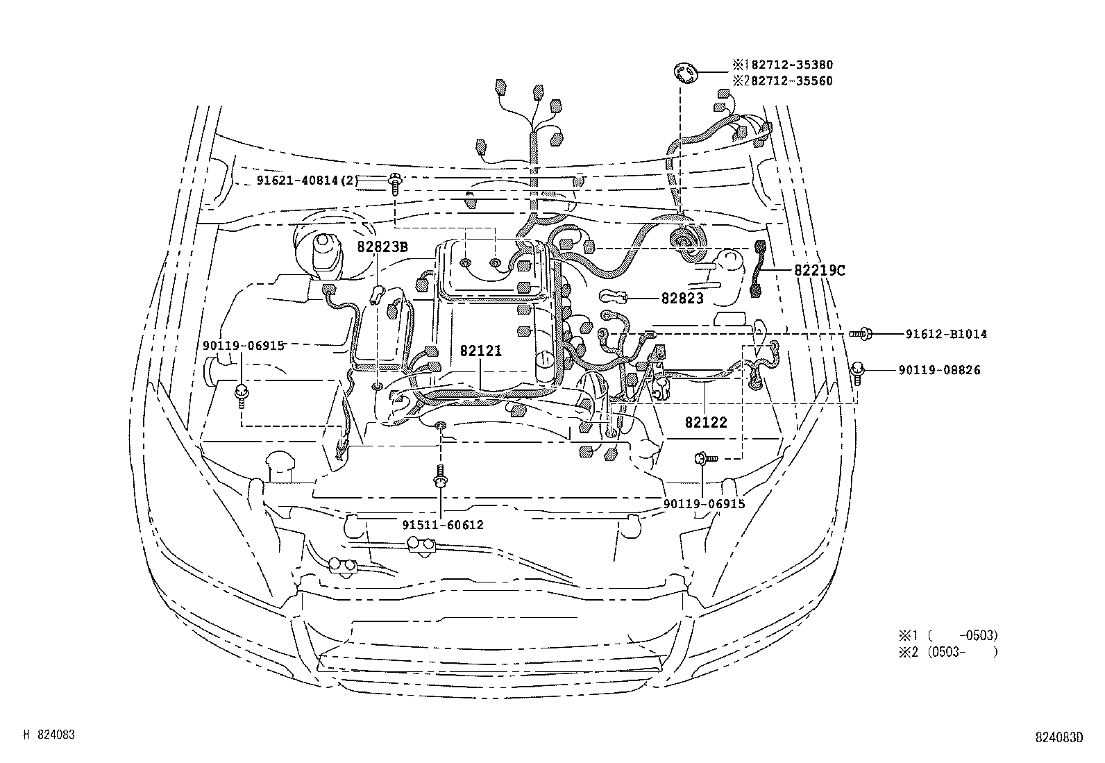  LAND CRUISER PRADO |  WIRING CLAMP