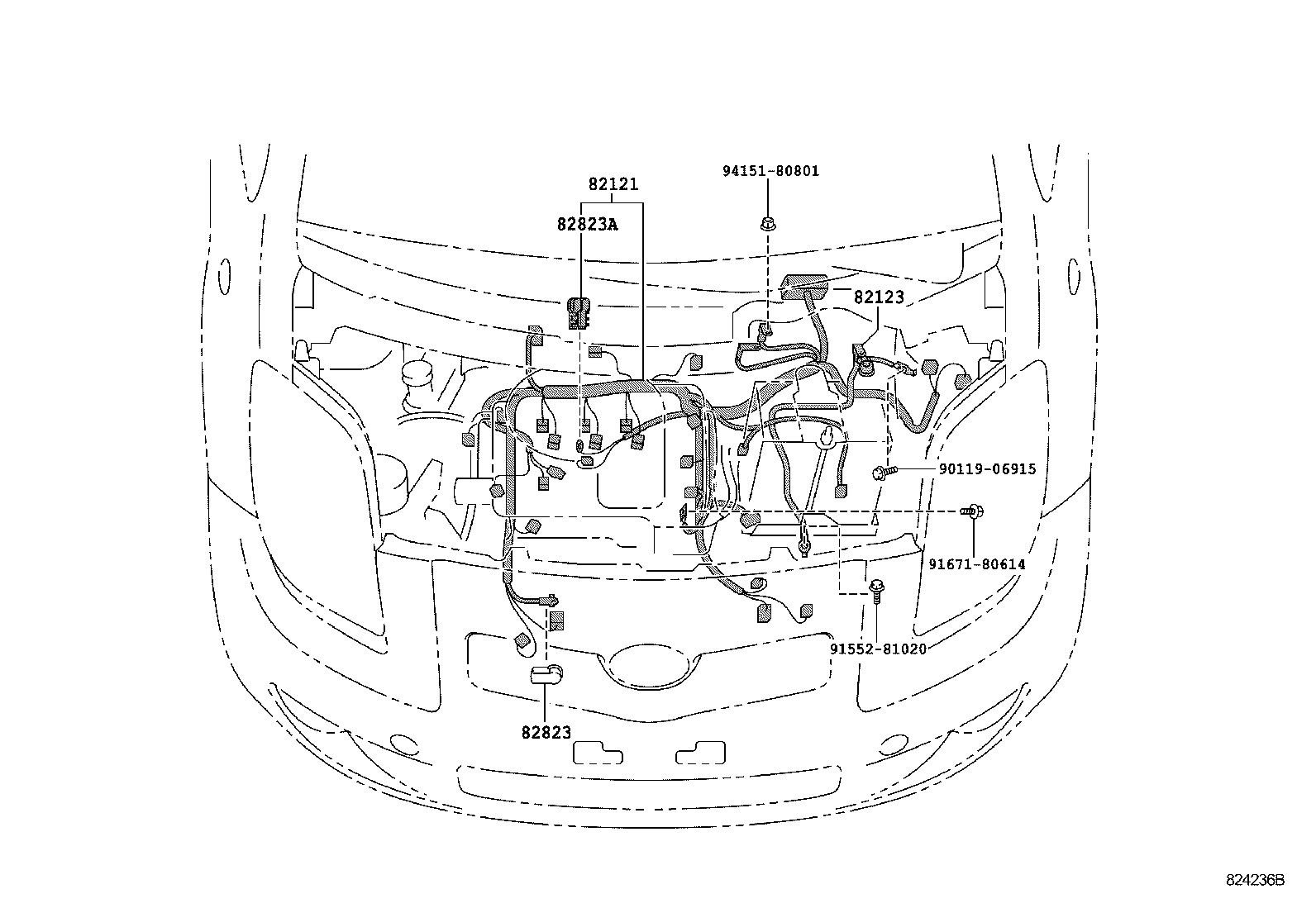  VITZ |  WIRING CLAMP