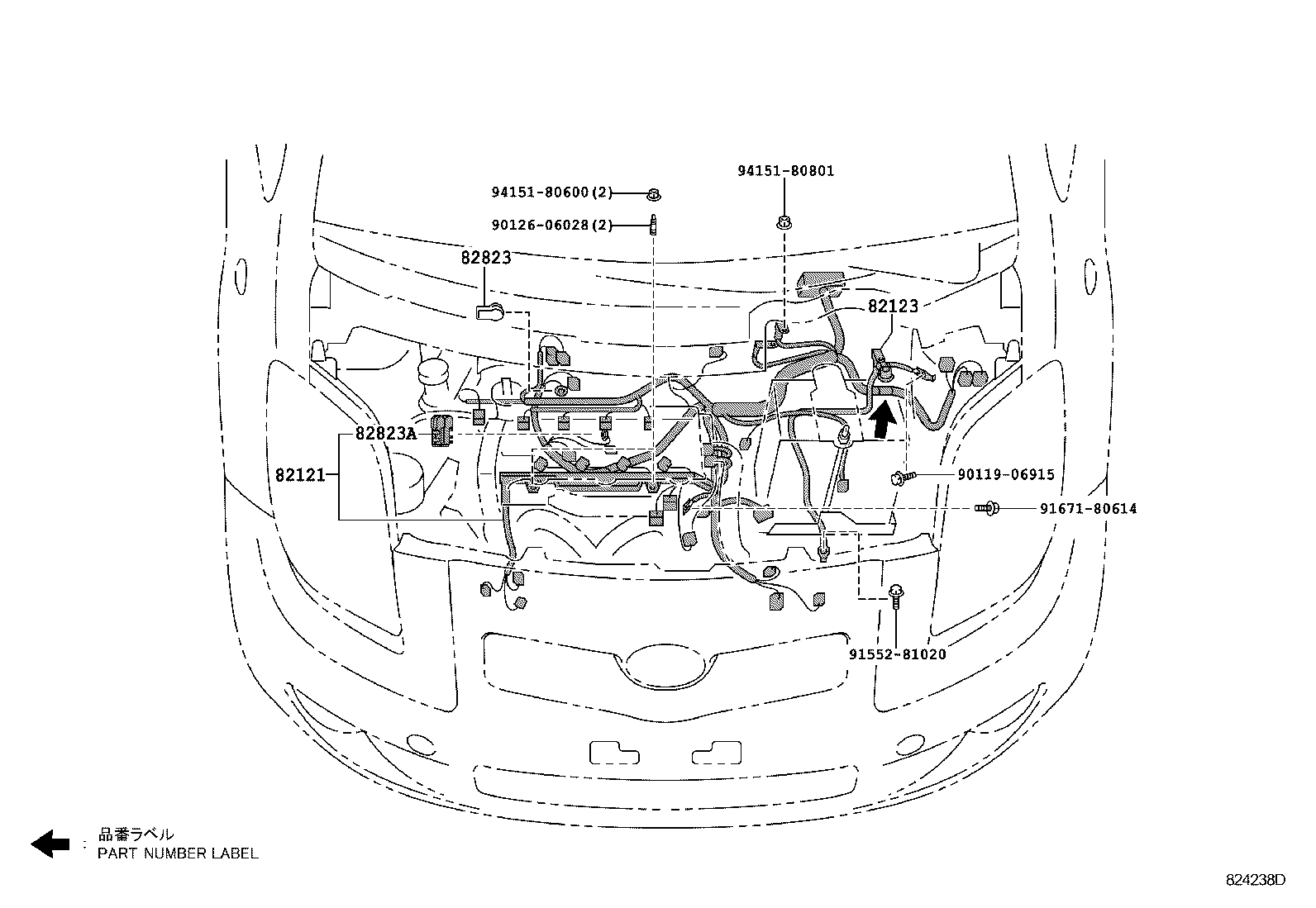  VITZ |  WIRING CLAMP