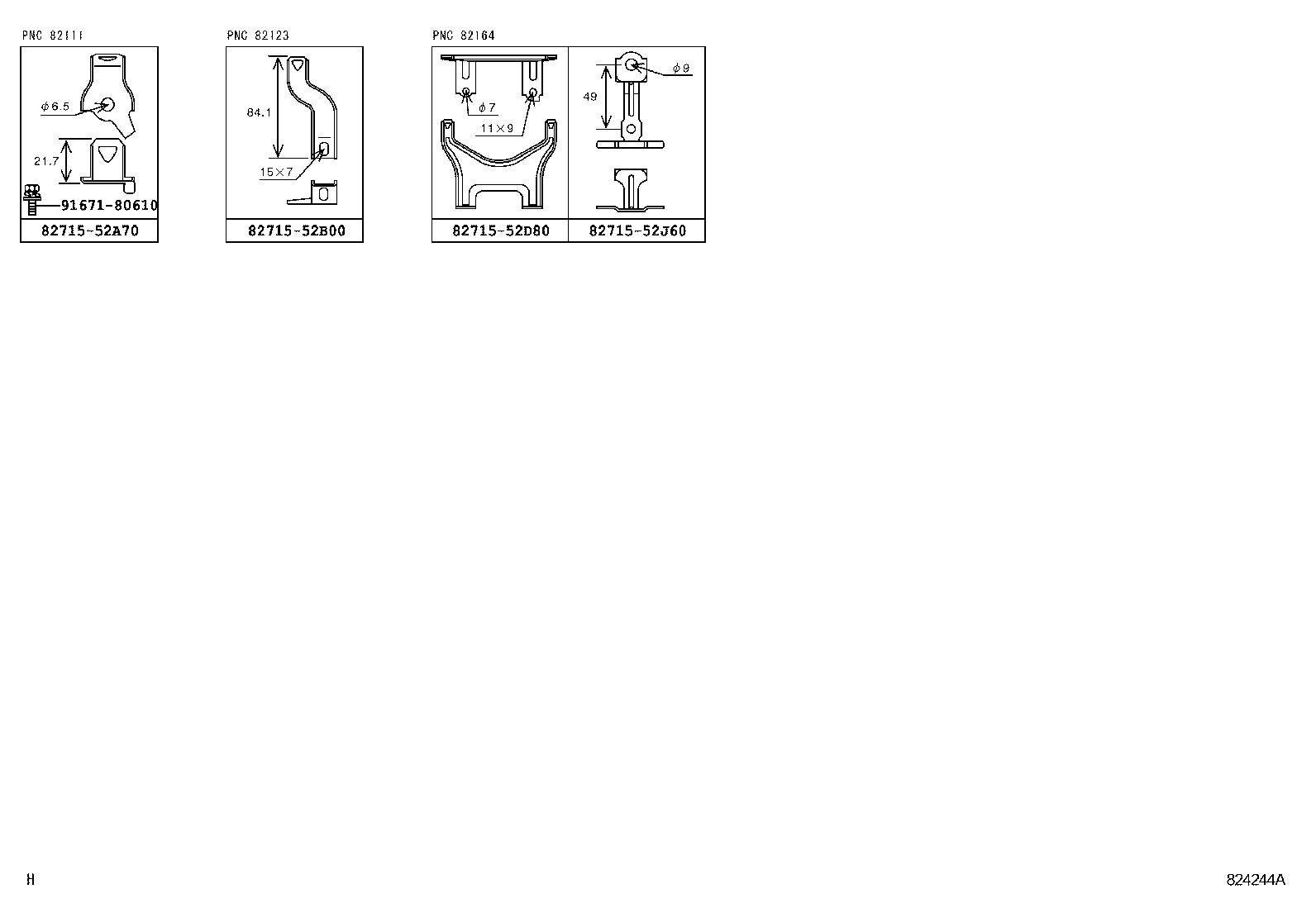  VITZ |  WIRING CLAMP
