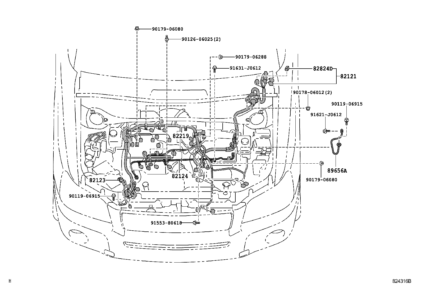  KLUGER HV |  WIRING CLAMP