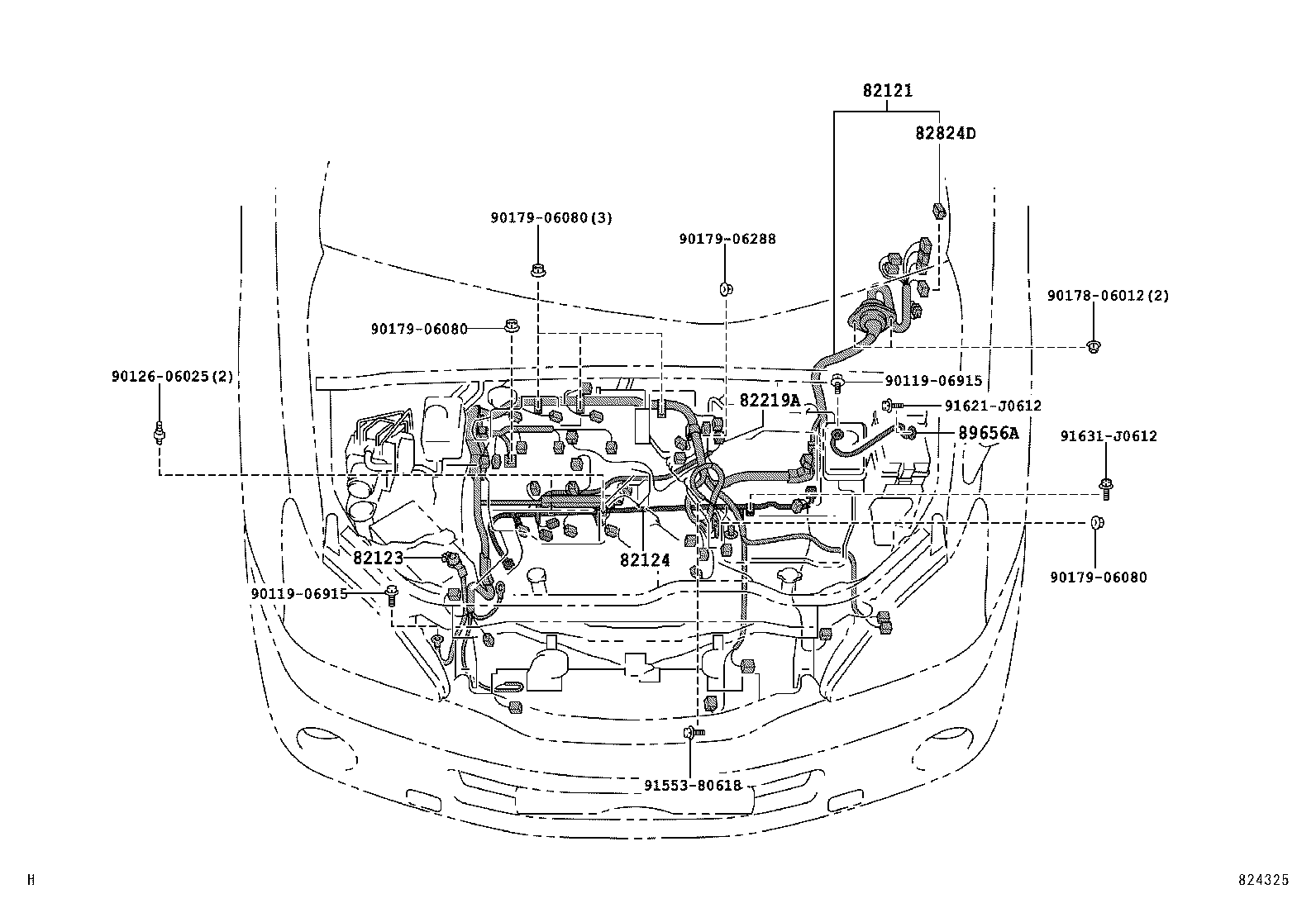  HARRIER HV |  WIRING CLAMP