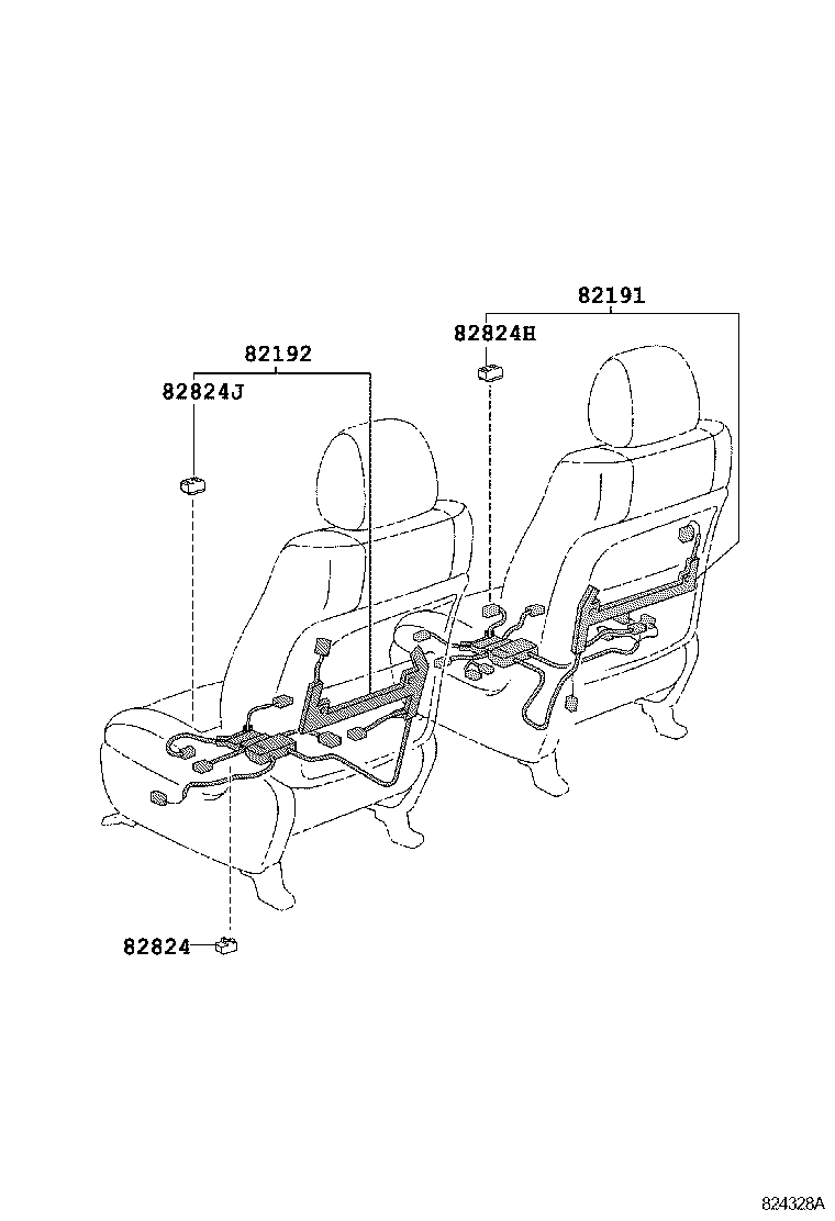  HARRIER HV |  WIRING CLAMP