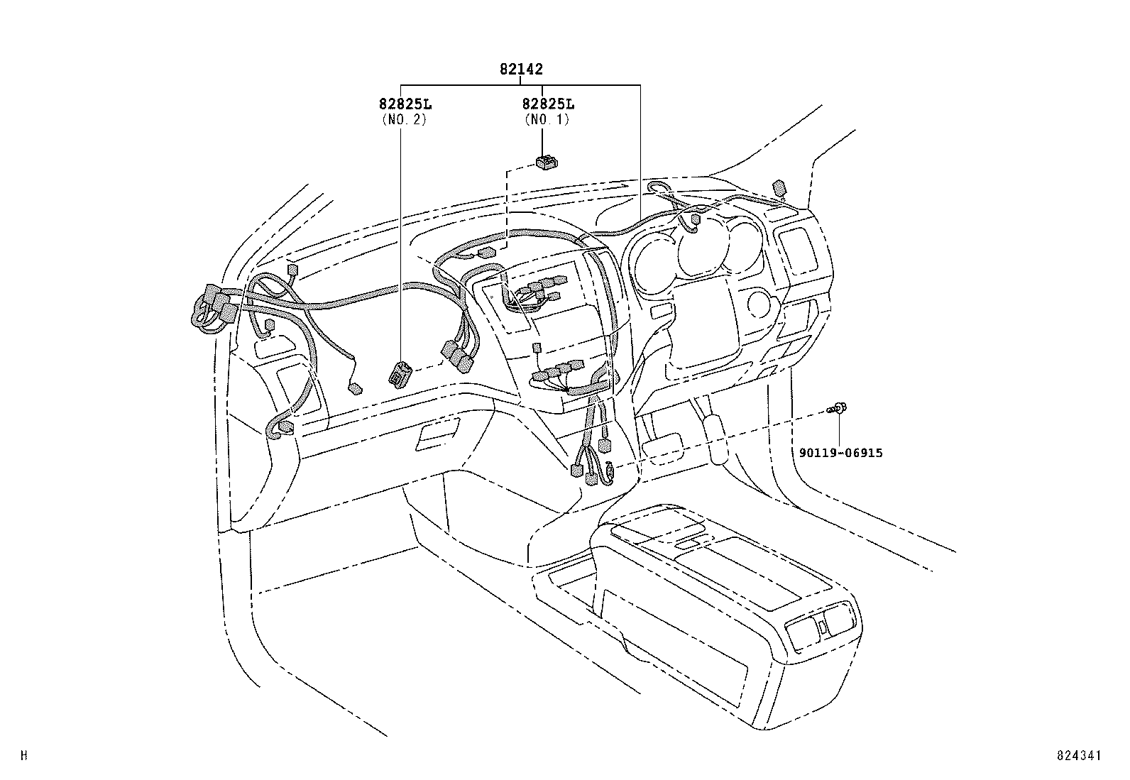  HARRIER HV |  WIRING CLAMP