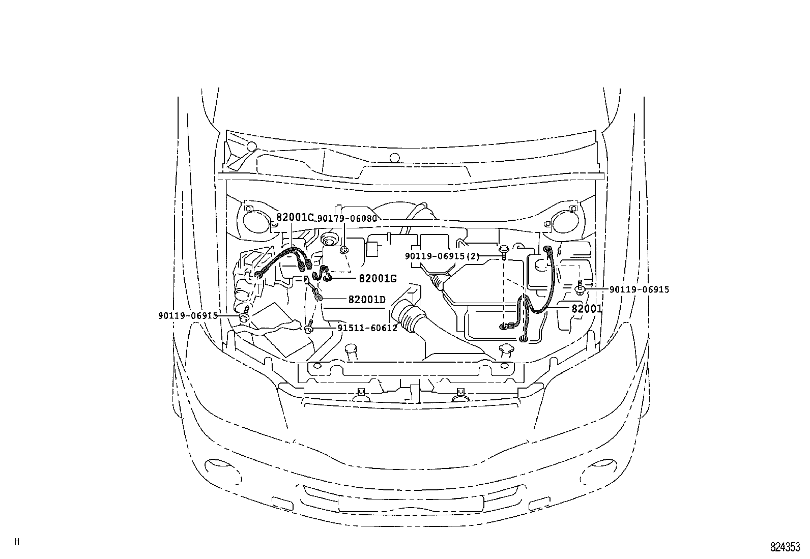 HARRIER HV |  WIRING CLAMP