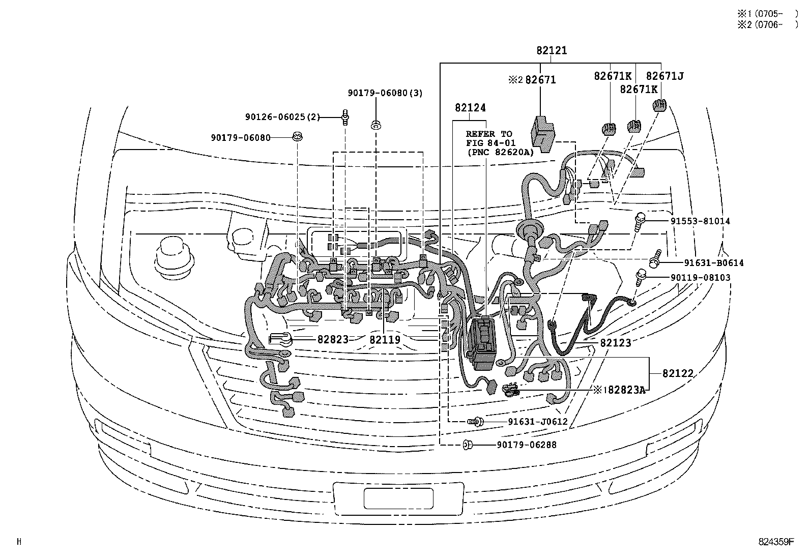  ALPHARD G V |  WIRING CLAMP