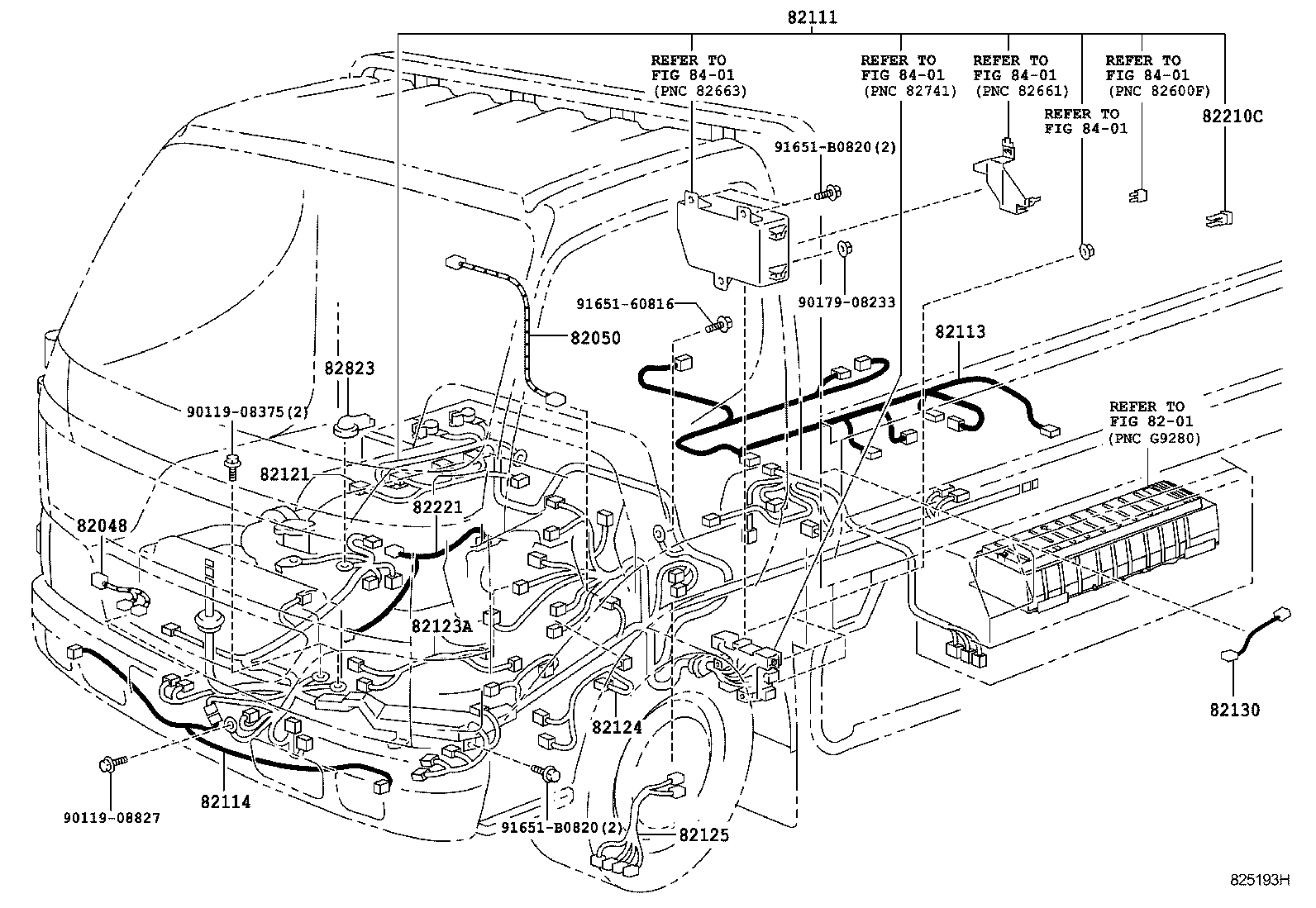 DYNA TOYOACE HV |  WIRING CLAMP