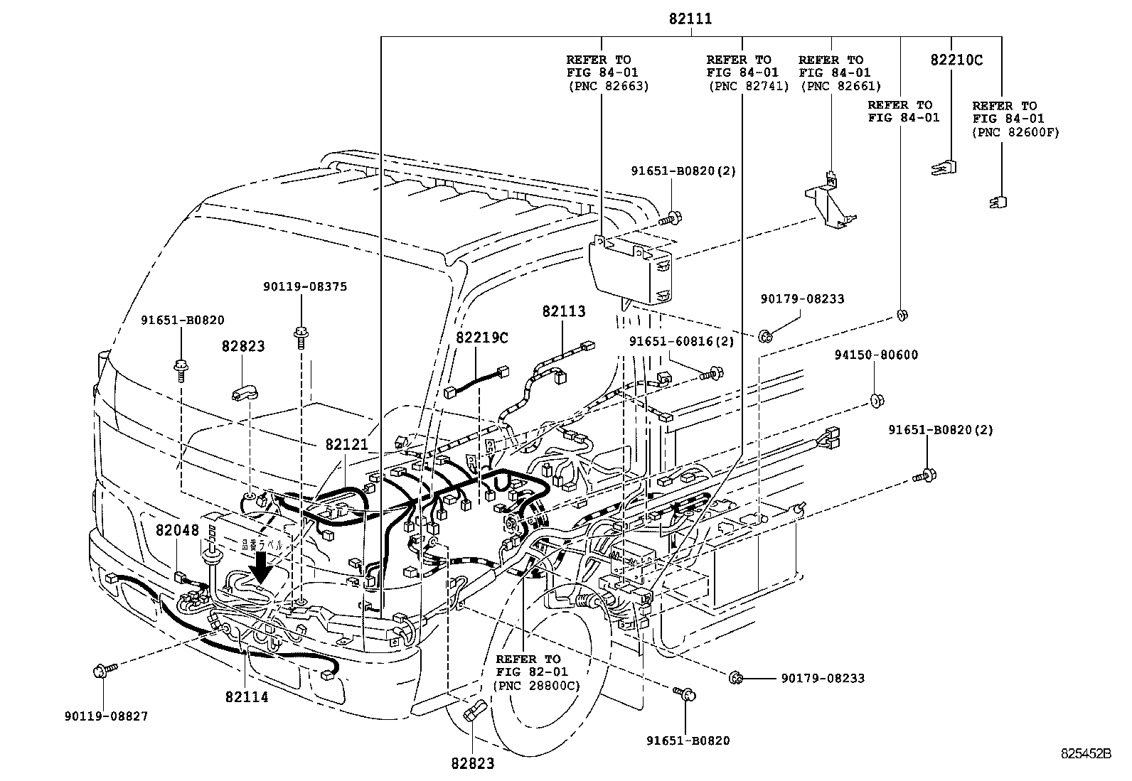  DYNA TOYOACE |  WIRING CLAMP