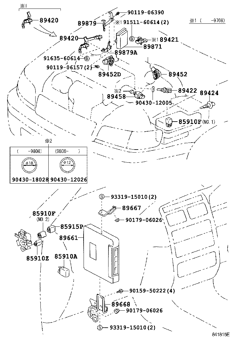  CALDINA |  ELECTRONIC FUEL INJECTION SYSTEM