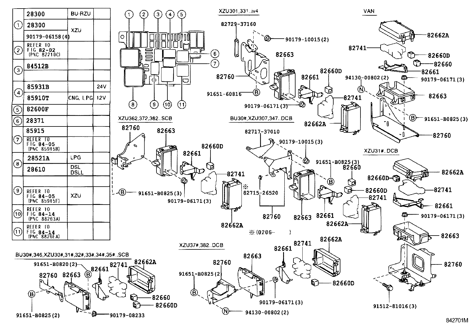  DYNA TOYOACE |  SWITCH RELAY COMPUTER