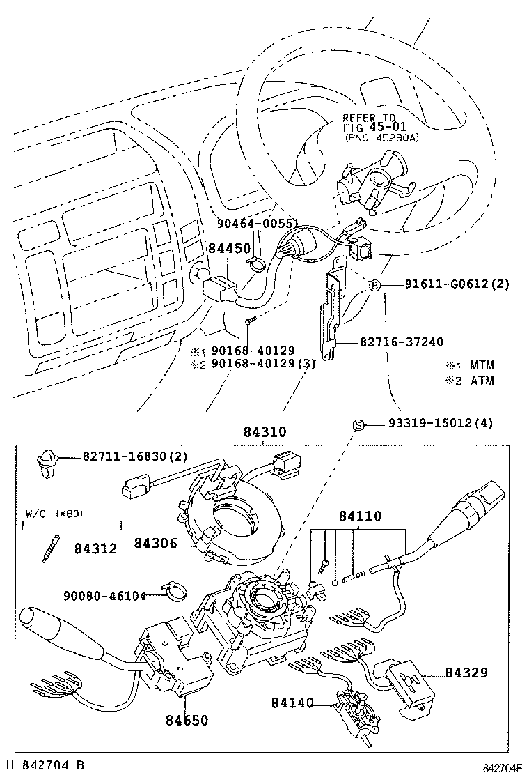  DYNA TOYOACE |  SWITCH RELAY COMPUTER
