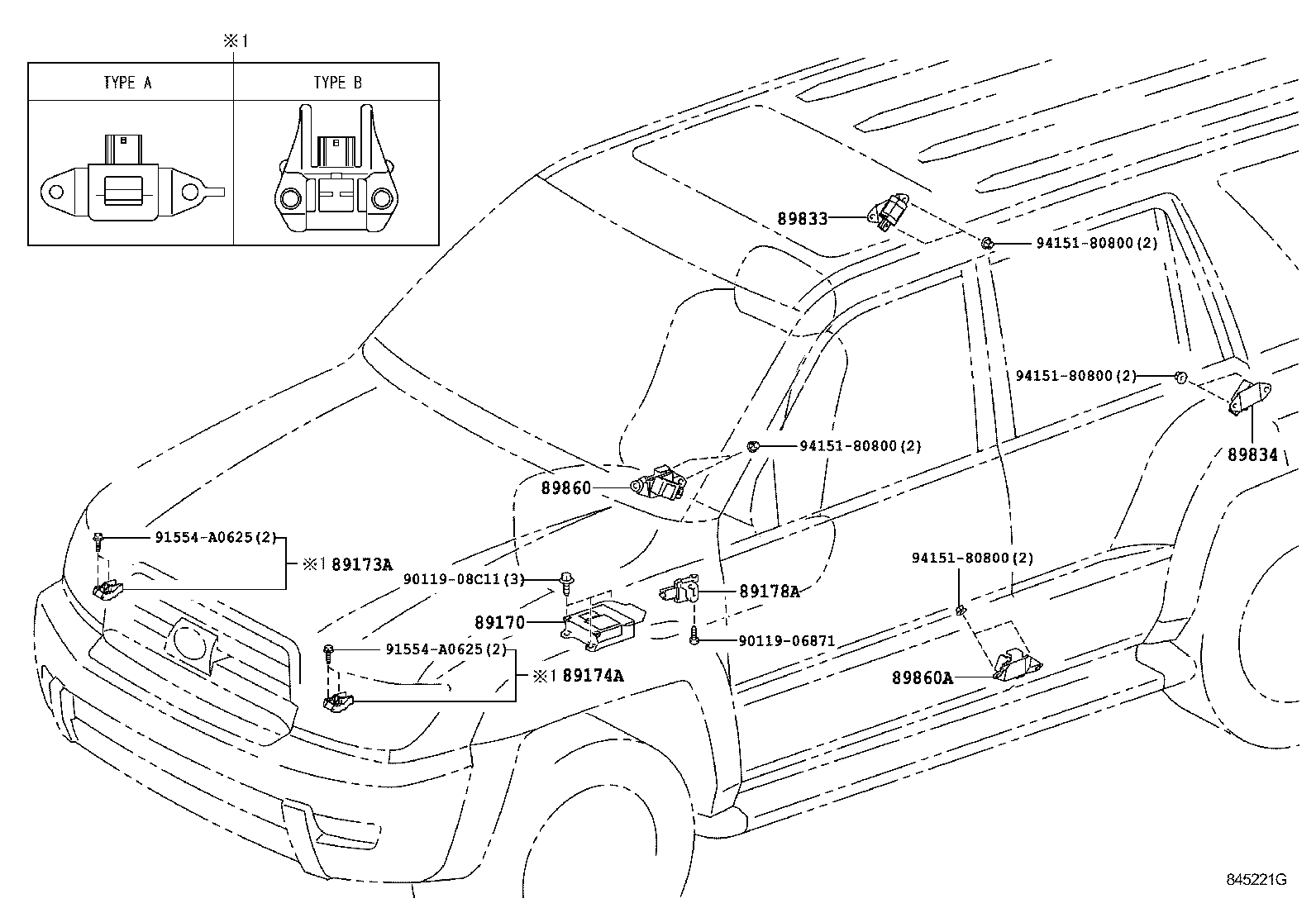  HILUX SURF |  AIR BAG