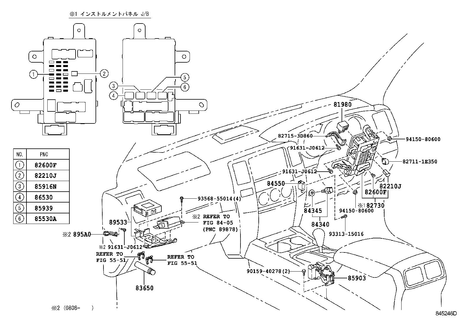  HILUX SURF |  SWITCH RELAY COMPUTER