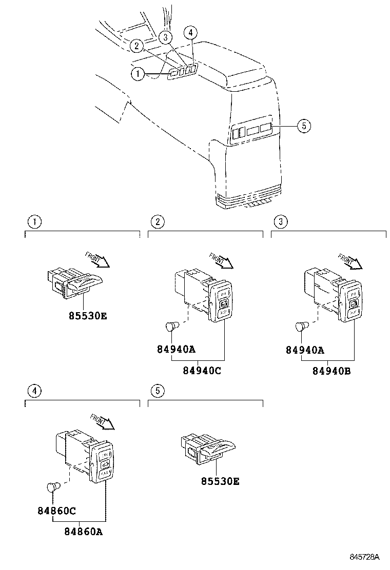  ALPHARD HV |  SWITCH RELAY COMPUTER